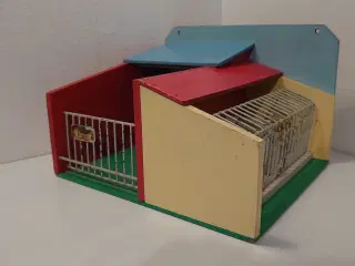 Reisler zoo dyrebur. Metal og træ. 1950´erne