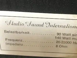 2 fine  højtale 