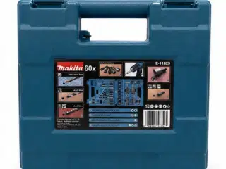 Makita Bor/bitssæt 60 Dele