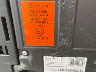 Autostol  cybex pallas2-fix 9-36kg