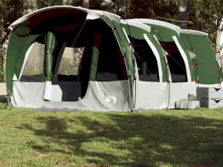 8-personers campingtelt vandafvisende grøn