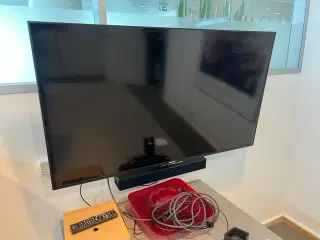 55" SONY TV m. BRACO & AMX konferencesystemer