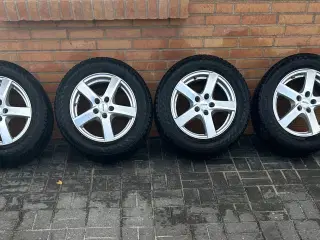 Alufælge med vinterdæk