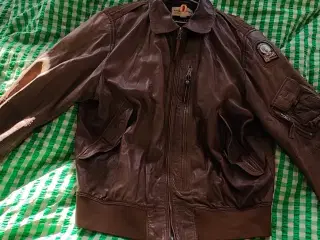 Retro Parajumpers læder jakke