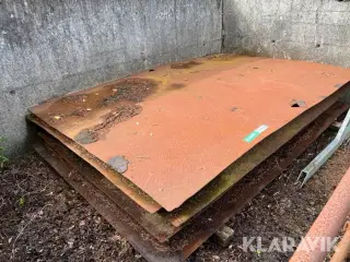 Køreplader 6 styk