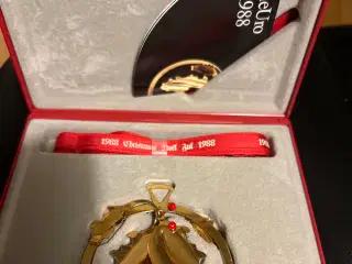 George Jensen uro 1988 kristtjørn med alle 4 røde 