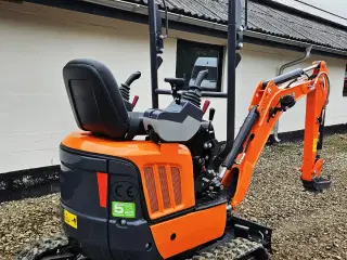 Eurotech ET10 / fabriksny / med Kubota og skovlsæt