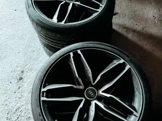 19" fælge + dæk