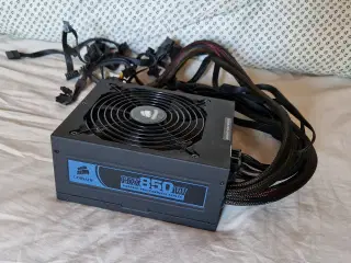 Corsair HX850 - 80 PLUS modulær strømforsyning
