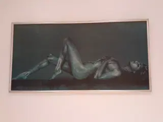 Maleri: 'Erotisk kvinde'