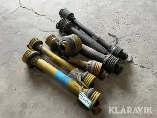 PTO aksler
