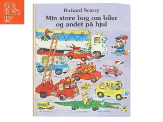 Min store bog om biler og andet på hjul af Richard Scarry (Bog)