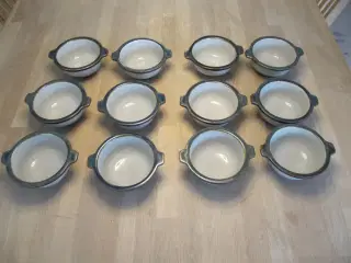  Suppeskåle Bing og Grøndal Stoneware Tema 