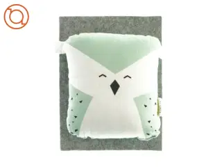 Ugle pude i mintgrøn