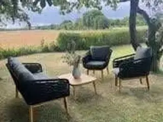 Malibu Loungesæt Sofa, bord & 2 stole