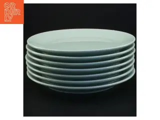7 Porcelænstallerkener fra IKEA (str. Diameter 19 cm)