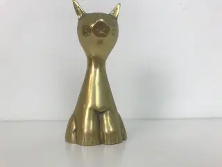 Ældre messing kat