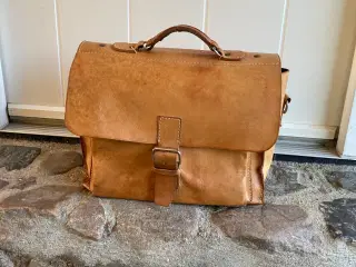 Kernelæder taske - vintage