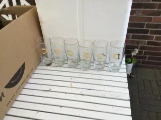 Gulf reklame glas gamle 