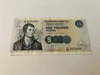 5 Pounds Scotland 2002