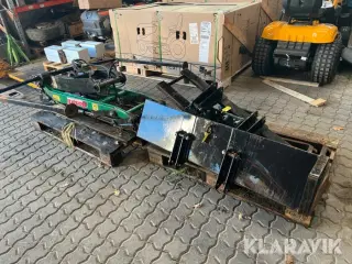 Frontlæsser med skovl og gafler Bonatti CP2