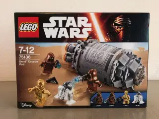 LEGO Star Wars 75136 Droid Escape Pod uåbnet