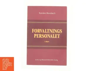 Forvaltnings personalet a Karsten Revsbech (Bog)
