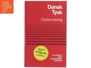 Dansk-Tysk Ordbog fra Gyldendal