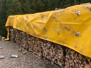 Brænde  birk blandet med rødel. 60 rm 