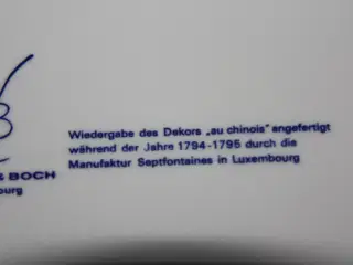 Villeroy & Boch Luxembourg fad "au chino