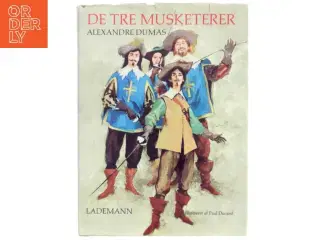 De tre musketerer bog fra Lademann