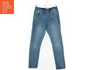 Blå jeans med elastisk talje fra Name It (str. 146)