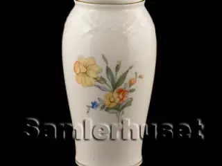 Saxisk Blomst Hvid Vase