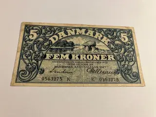 5 Kroner 1943 K