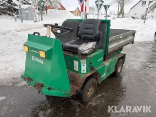 Minidumper Stama STD 20 med hydraulisk tiplad