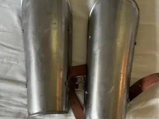 Benskinner i blødt stål