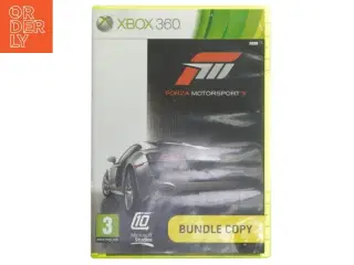 Xbox 360 spil - Forza Motorsport 3 fra Microsoft (str. 19x13,5 cm)