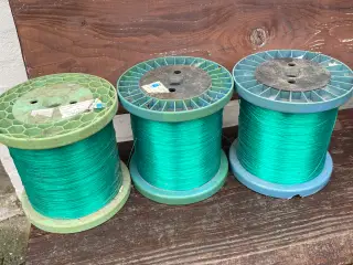3 ruller nylon snøre Ø0,8mm