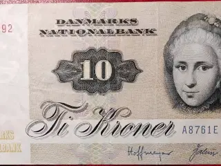 10 KRONE 1976 Cathrine Sophie Kirchhoff Bedre År