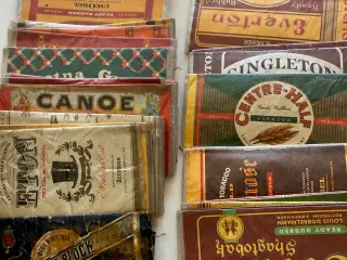 Tobakspakke samling
