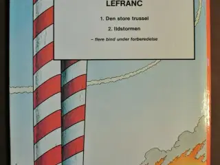 lefranc 2. ildstormen, Af jacques martin, Tegneser