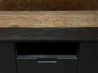 Sort TV bord