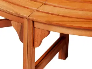 Træbænk Ø 160 cm træ