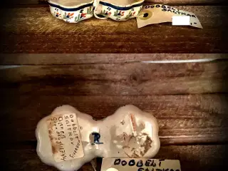 * Sjældent dobbelt-saltkar - fra Frankrig