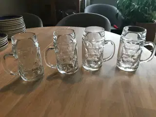 Fire ølkrus sælges. 