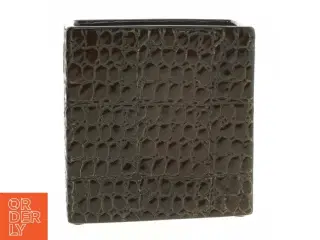 Dekorativ vase i rektangulær form fra Kriton (str. 13x14 cm)