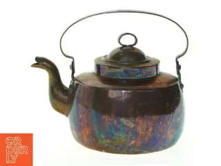 Vintage Kobber Tekande (str. 15 cm)