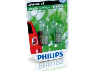 Philips Longlife EcoVision 21/5W 12V - Sæt