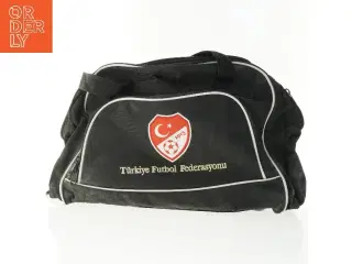 Sort sportstaske (str. 55 x 35 cm)