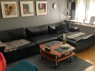 Chesterlong læder sofa